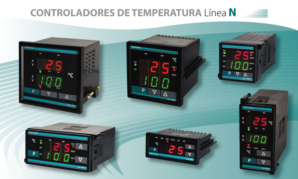 Controladores de temperatura Línea N